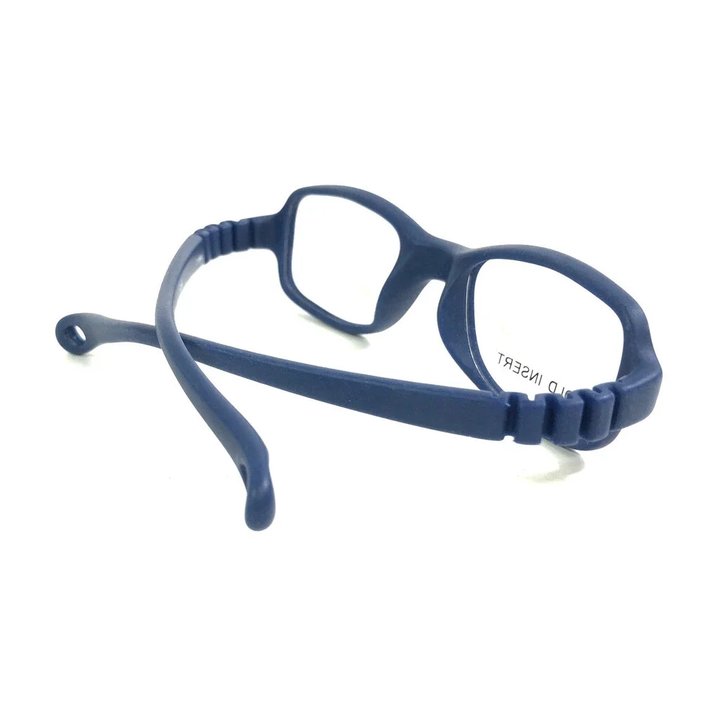 Dilli Dalli Kids Eyeglasses Frame TOOTSIE NAVY Blue Rubberized 39-15-115
